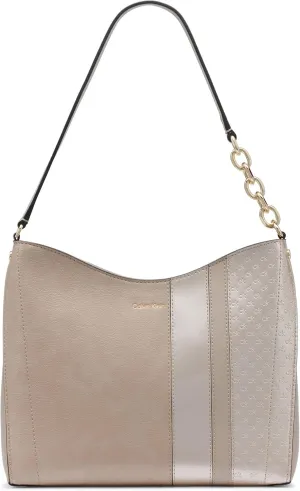 Calvin Klein Nova Chain Hobo Shoulder Bag
