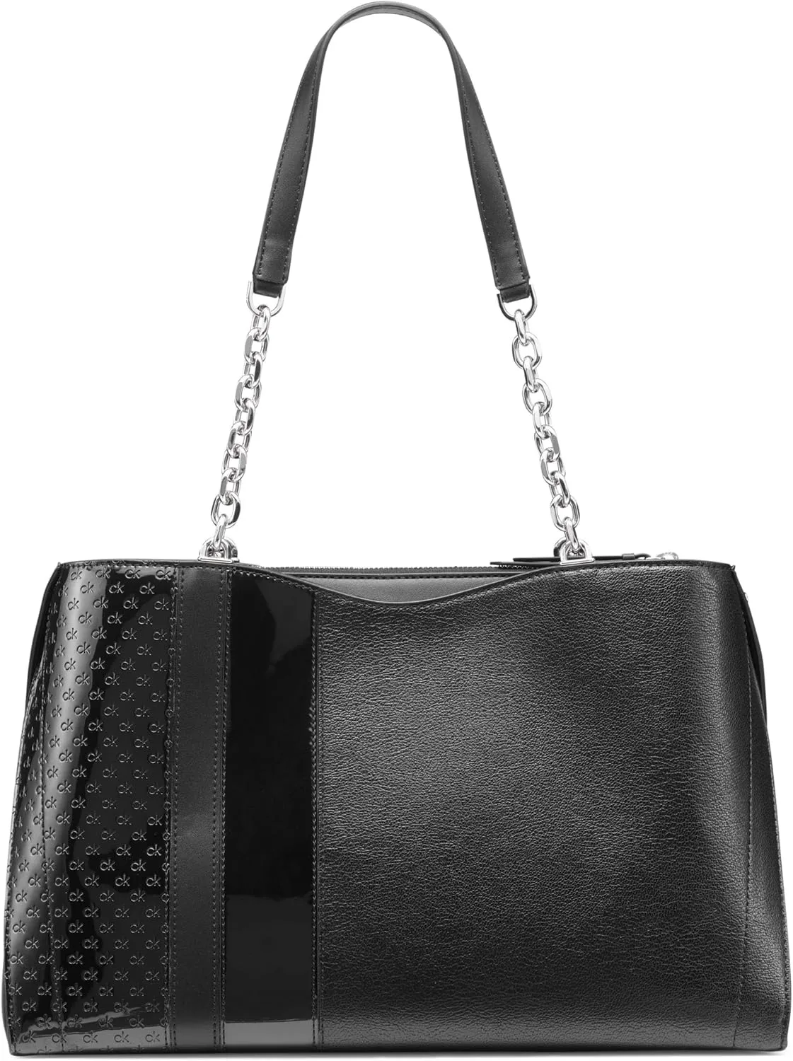 Calvin Klein Nova Triple Compartment Chain Tote