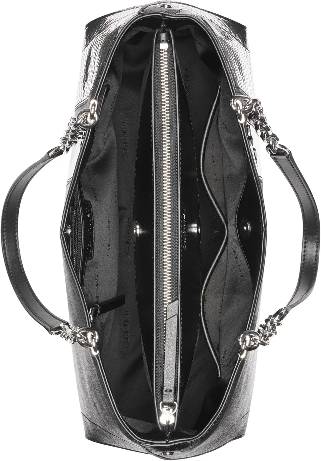 Calvin Klein Nova Triple Compartment Chain Tote