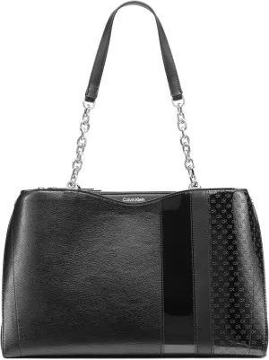 Calvin Klein Nova Triple Compartment Chain Tote