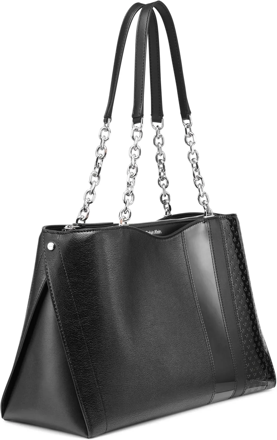 Calvin Klein Nova Triple Compartment Chain Tote