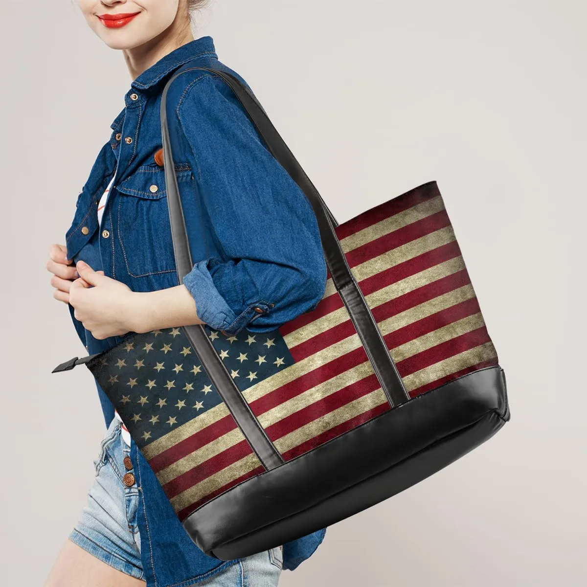 Canvas Laptop Tote Bag for Women Abstract Basketball Sports 15.6 Inch Large Capacity Computer Bag