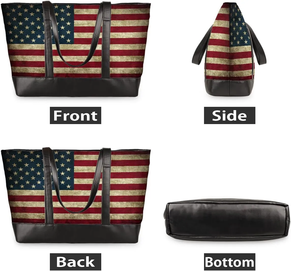 Canvas Laptop Tote Bag for Women Abstract Basketball Sports 15.6 Inch Large Capacity Computer Bag