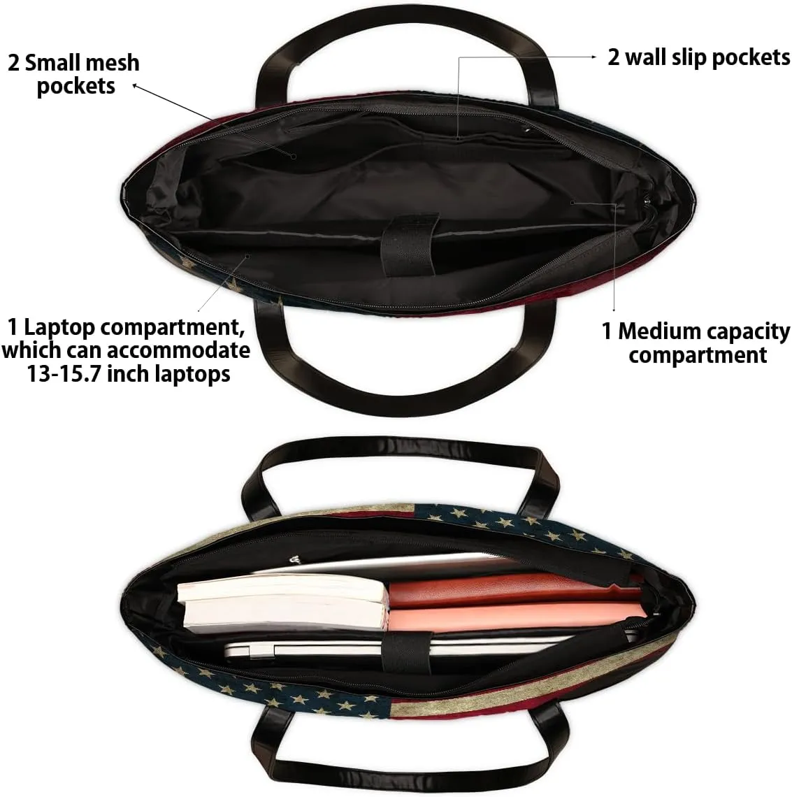 Canvas Laptop Tote Bag for Women Abstract Basketball Sports 15.6 Inch Large Capacity Computer Bag