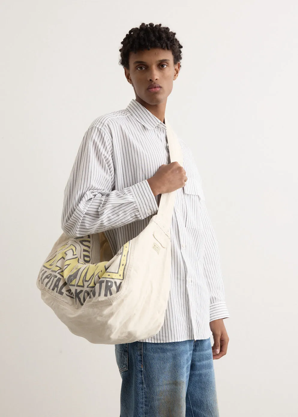 Canvas News Paper Bag (GUIDING LIGHT)