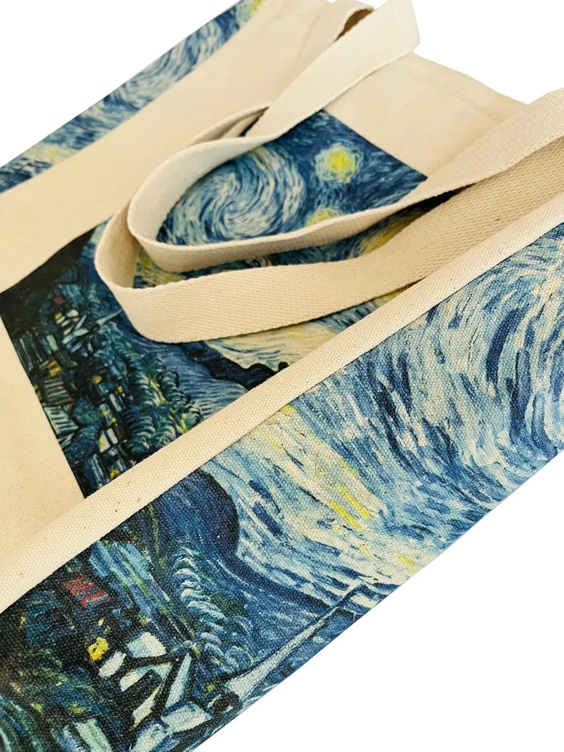 Canvas Tote Bag Aesthetic Vintage Cute Tote with Zipper Pockets Valentines Christmas Gifts for Women Girls