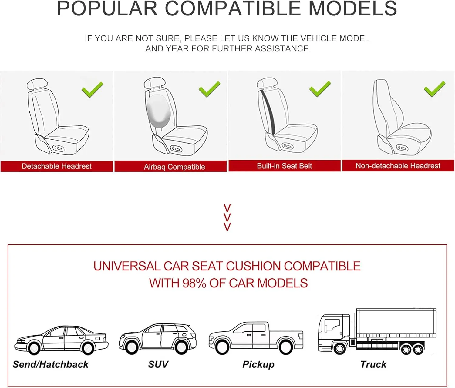 Car Seat Cover for Luxury & Comfort - PU Leather, Anti-Slip, Full Wrap Protection with Storage Pocket for Bottom Cushion - Universal Fit for 95% of Vehicles (Dull-red,1 Piece)