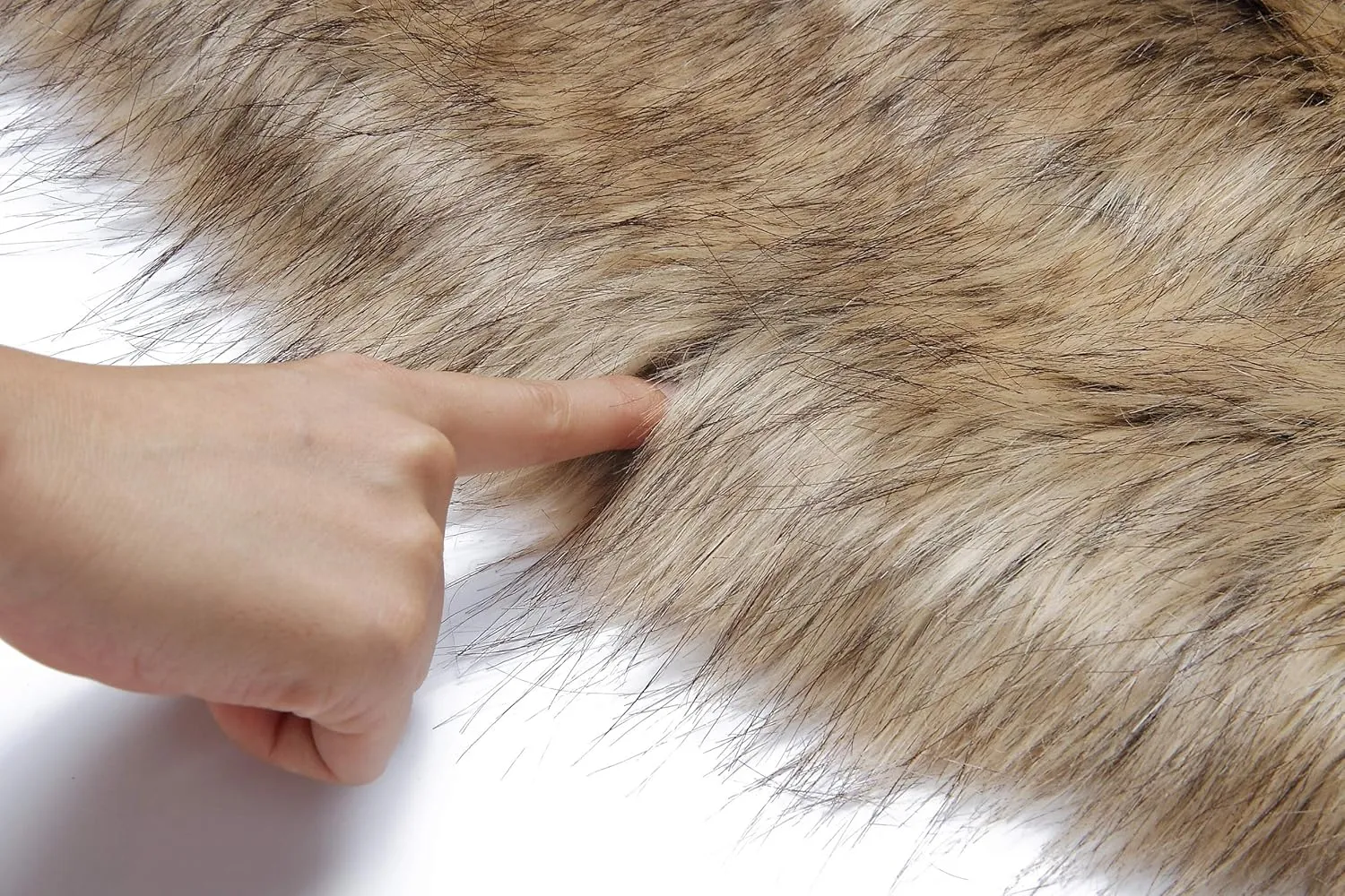 Caracilia Faux Fur Shawl Wrap Stole Shrug Winter Bridal Wedding Cover Up