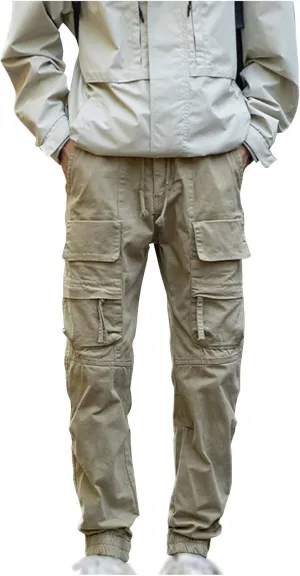Cargo Jeans for Men Slim Fit Straight Leg Tactical Pants Rugged Flex Relaxed Fit Canvas Cargo Work Pant Ripstop Pant