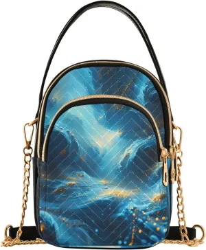 Cartoon Small Handbag Crossbody Bag for Women Quilted Bags Shoulder Purse Phone Wallet Chain Bag