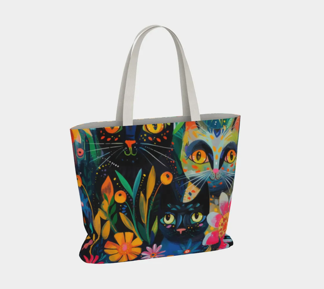 Cats 2 Large Tote