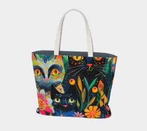 Cats 2 Large Tote