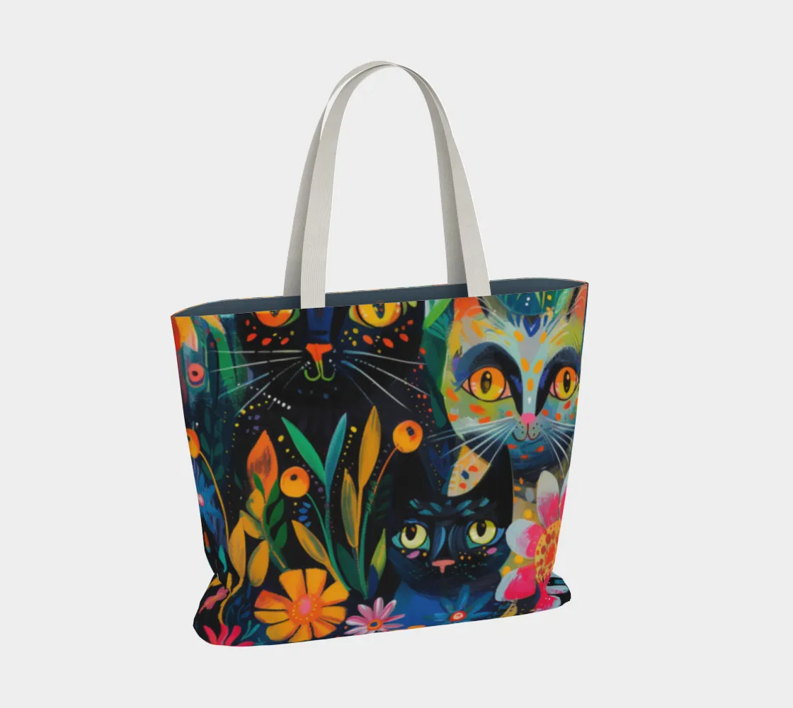 Cats 2 Large Tote