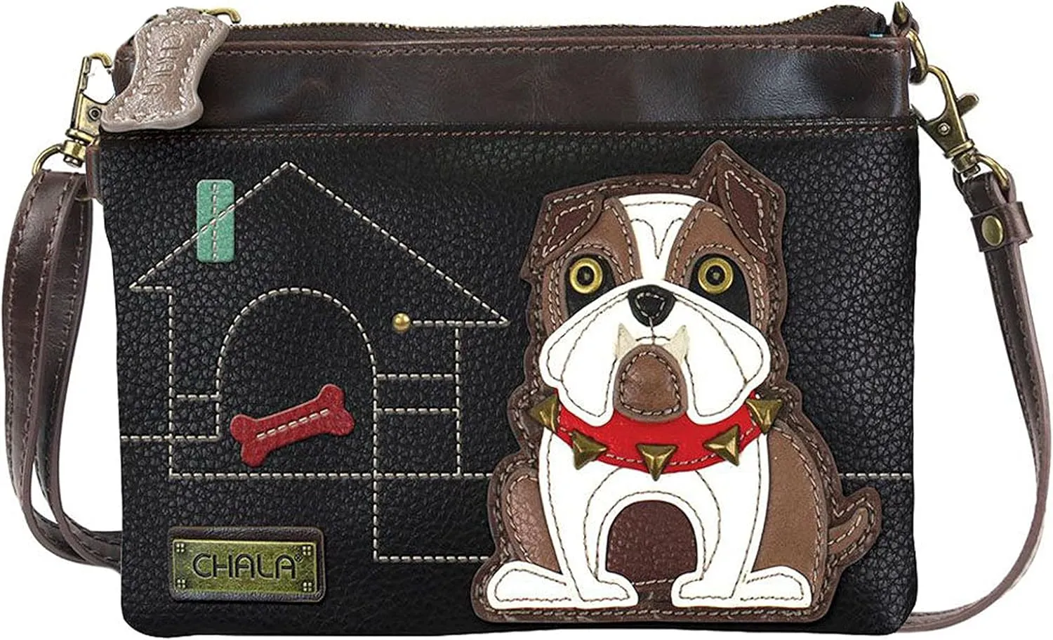 Chala Bulldog Mini Crossbody Handbag Bulldog Mom Bulldog Accessories