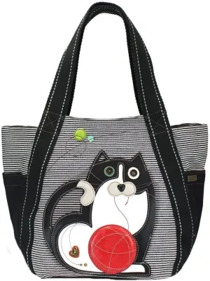 Chala Fat Cat Carryall Zip Tote