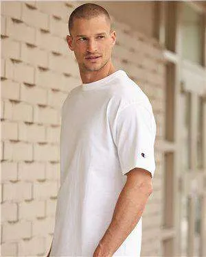 Champion Men's Heritage Jersey Crew Neck T-Shirt - T105
