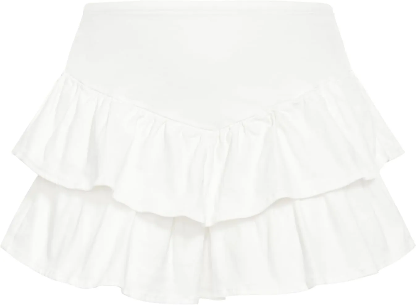 City Chic Women's Amina Frill High Waist Mini Short