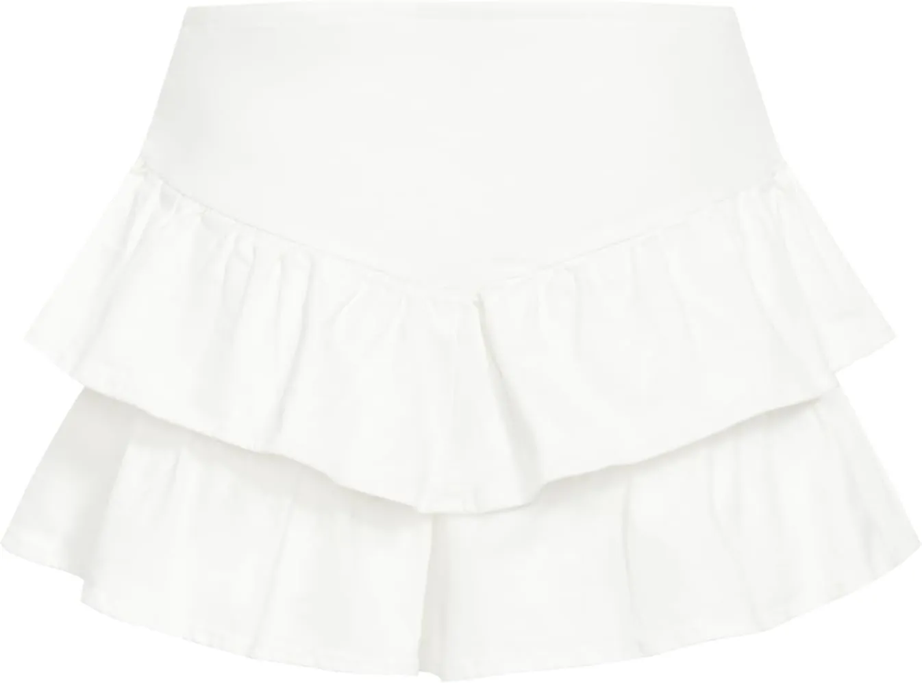 City Chic Women's Amina Frill High Waist Mini Short