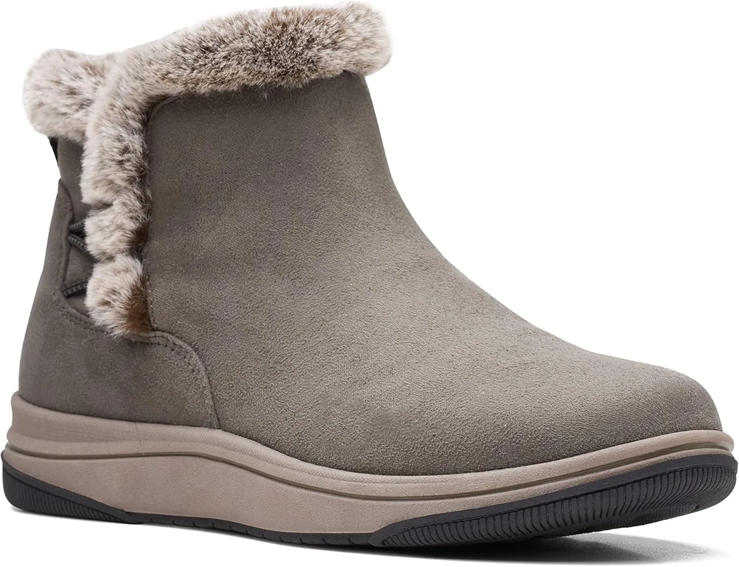 Clarks Women's Breeze Fur Ankle Boot