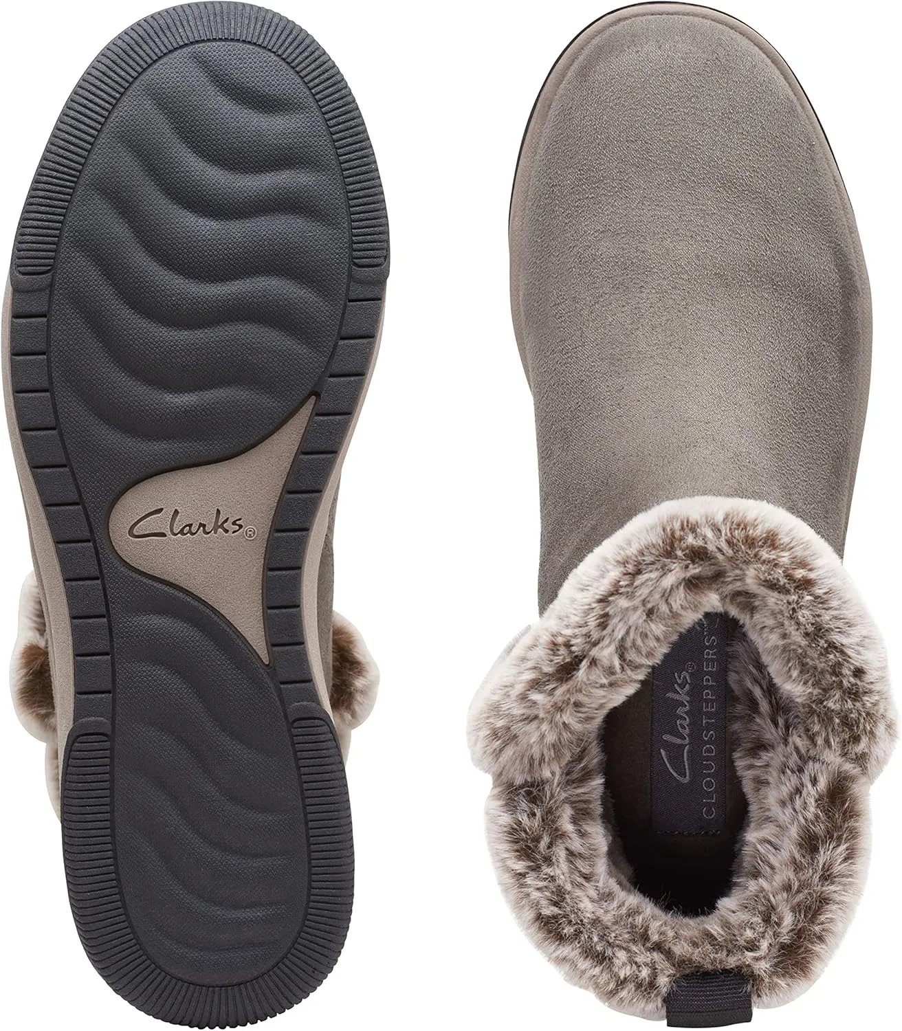 Clarks Women's Breeze Fur Ankle Boot