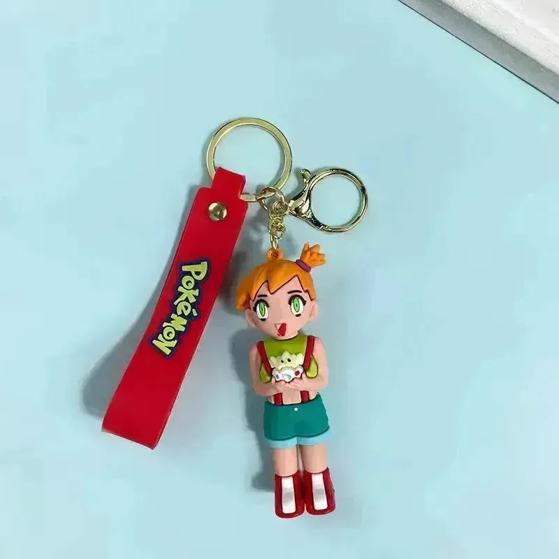 Classic Pokémon Character 3D keychain