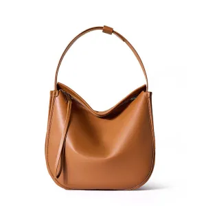 Classic Soft Leather Tote Bag | Perfect Commuter Bag