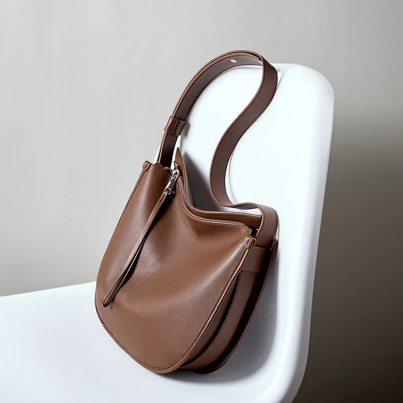 Classic Soft Leather Tote Bag | Perfect Commuter Bag
