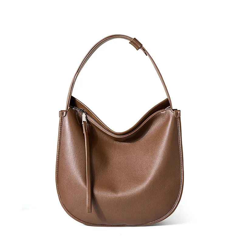 Classic Soft Leather Tote Bag | Perfect Commuter Bag