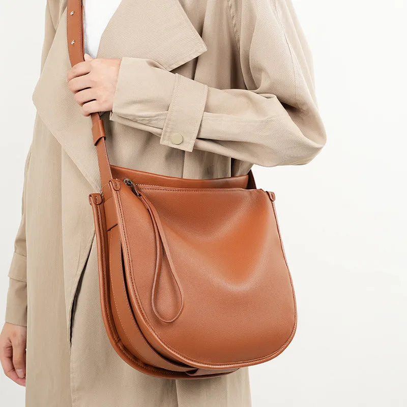 Classic Soft Leather Tote Bag | Perfect Commuter Bag