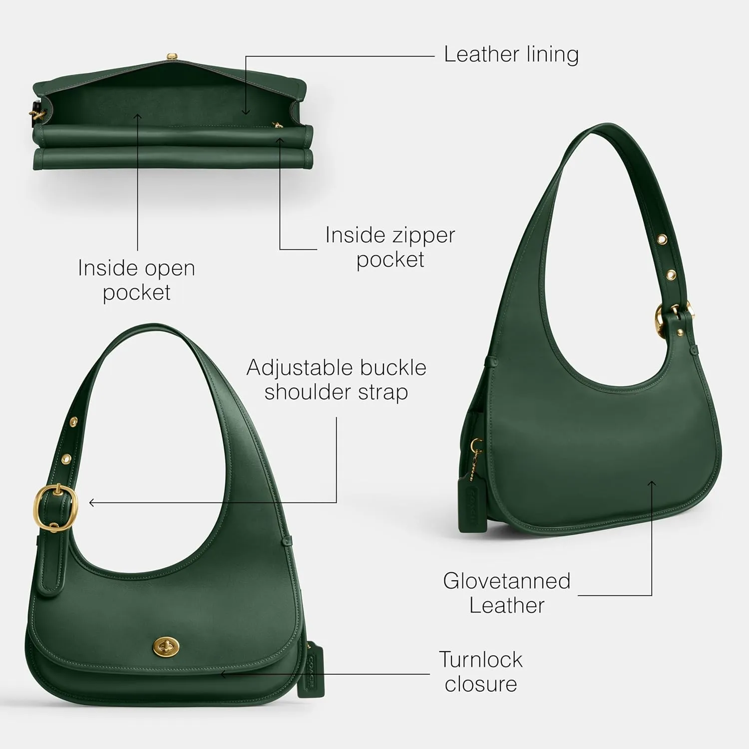 Coach Cashin Carry Crescent Bag