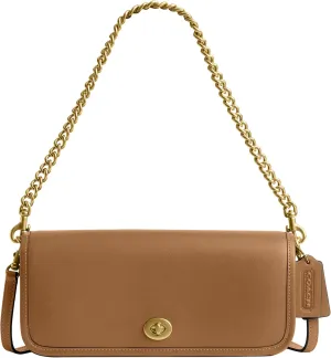 Coach Dinky Bag, B4/Honey Brown