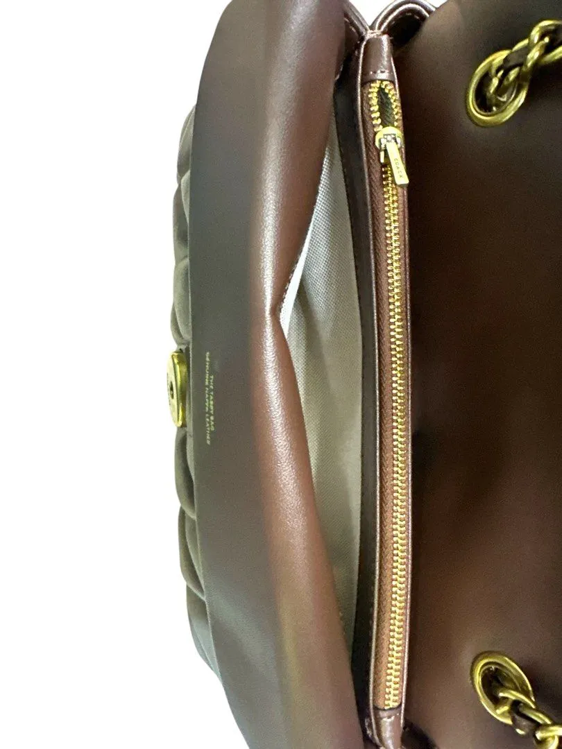 Coach Quilted Tabby Shoulder Bag (H13  x L25 x 7 cm)