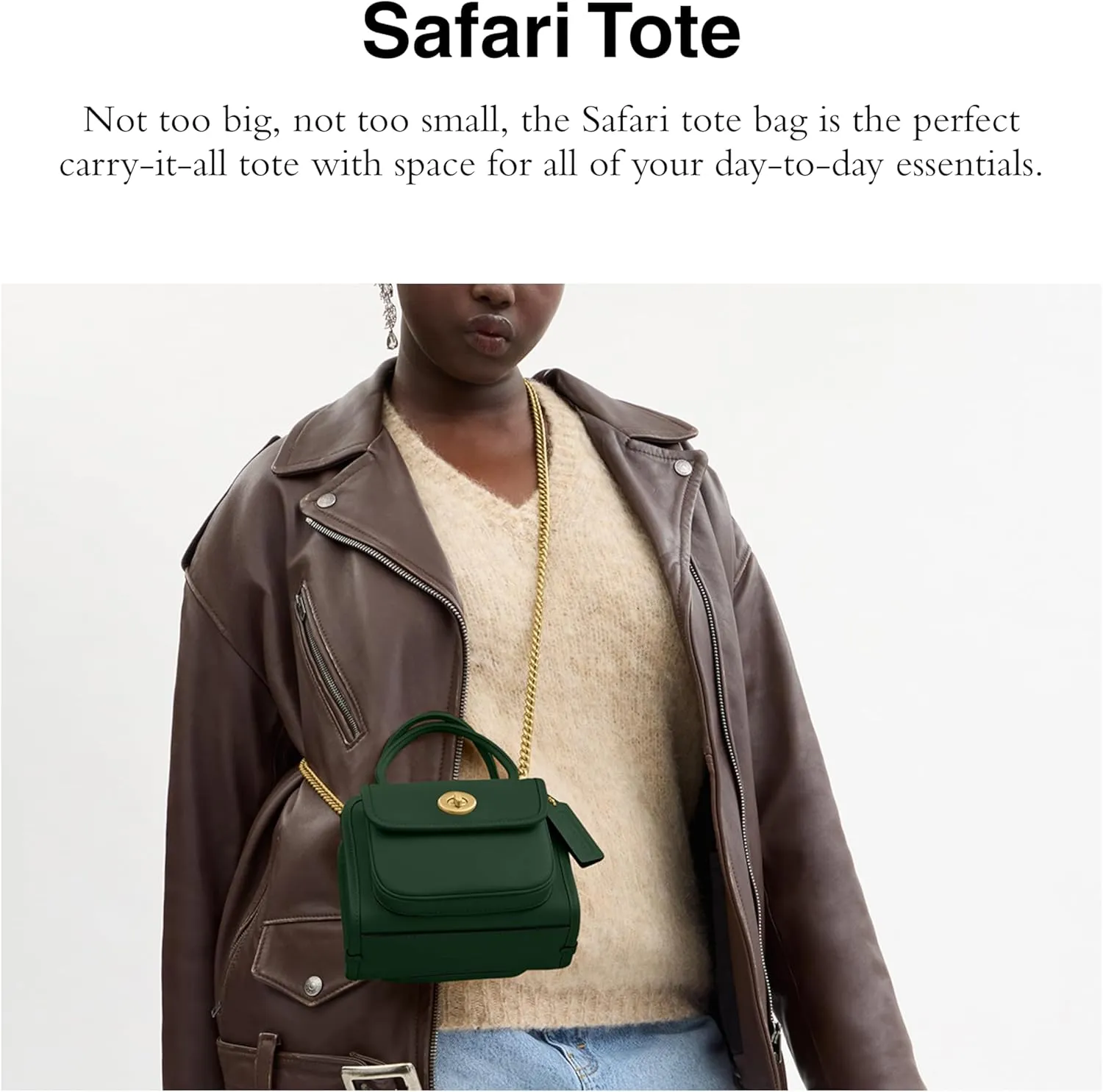 COACH Safari Tote