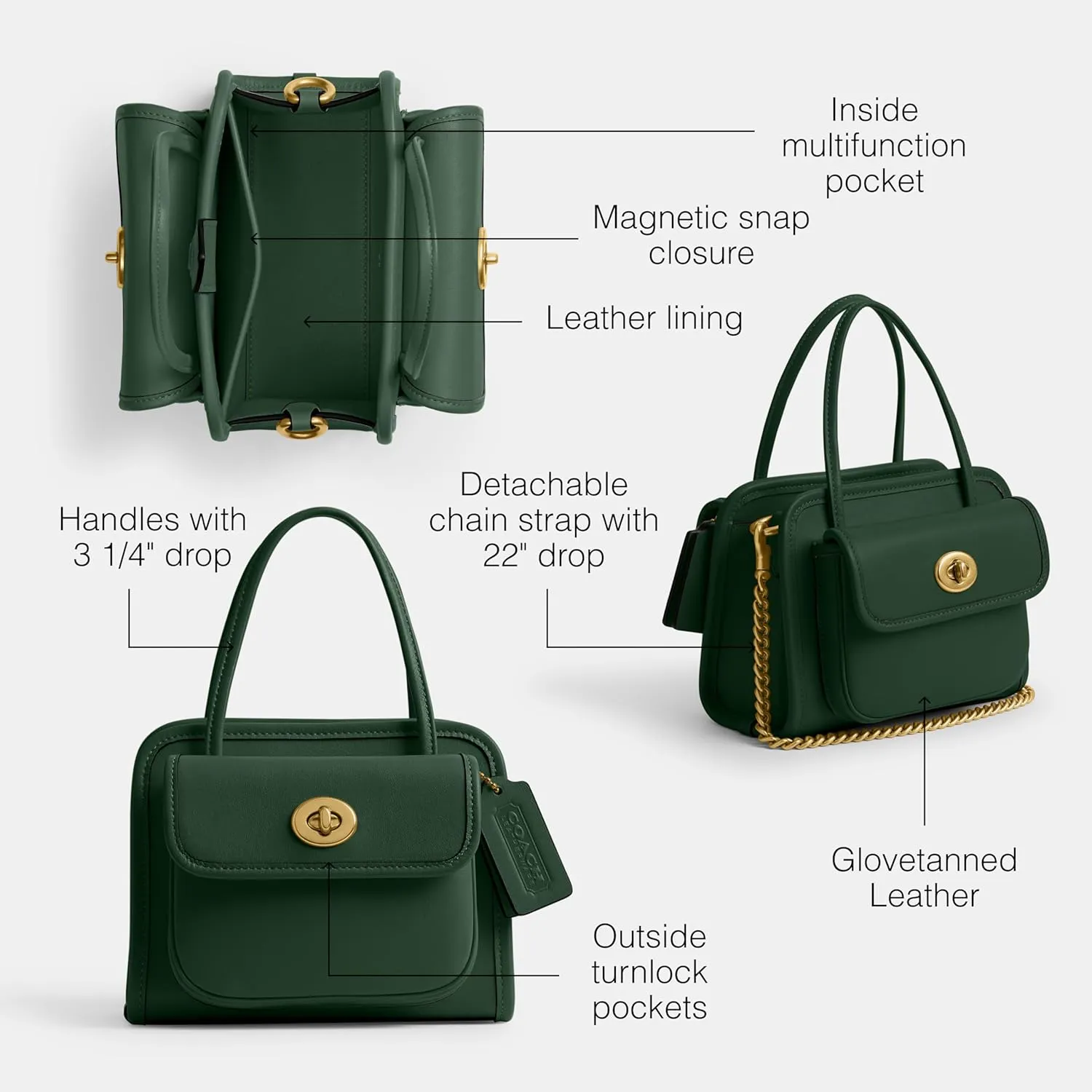 COACH Safari Tote