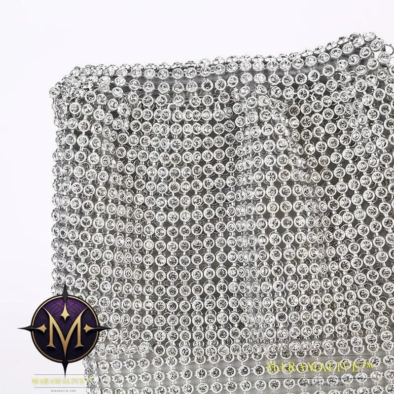 Creative Rhinestone Clutch Vertical Style Ladies