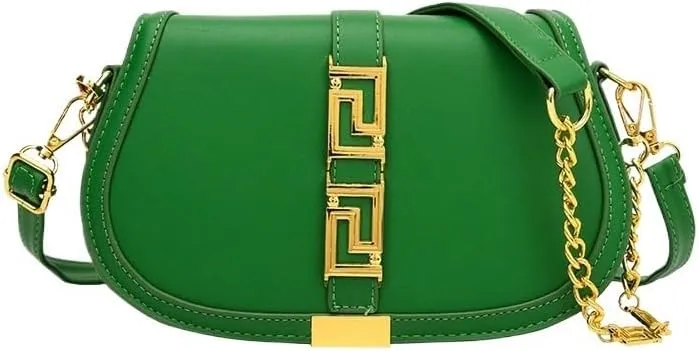 cross-body bag Premium Shoulder Chain Underarm Saddle Bag