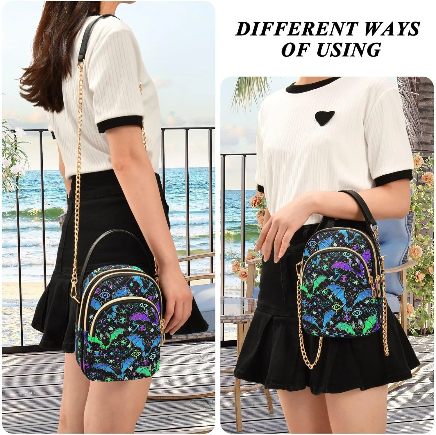 Crossbody Bags for Women Phone Purse, Womens Crossbody Purse Travel Phone Bag Wallet