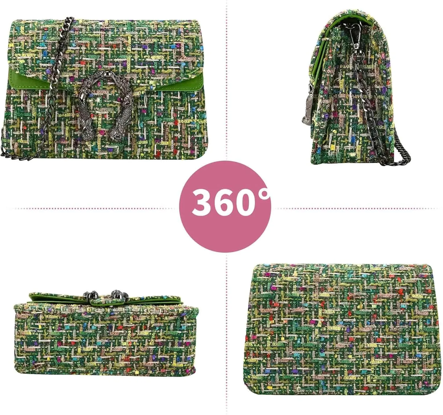 Crossbody Bags for Women Trendy - Small Cross Body Purse Shoulder Bag Handbags Evening Clutch