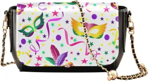 Crossbody Bags for Women Trendy Women's Black Shoulder Bag Small PU Leather Flap Cross Body Bag Handbags