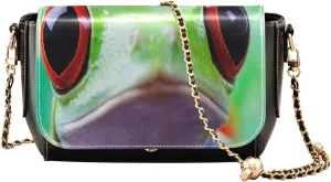 Crossbody Bags for Women Trendy Women's Black Shoulder Bag Small PU Leather Flap Cross Body Bag Handbags