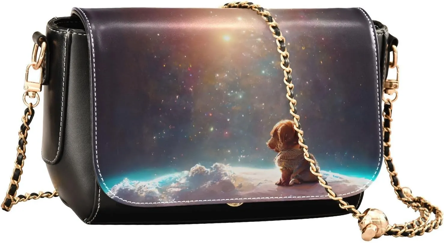 Crossbody Bags for Women Trendy Women's Black Shoulder Bag Small PU Leather Flap Cross Body Bag Handbags