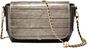 Crossbody Bags for Women Trendy Women's Black Shoulder Bag Small PU Leather Flap Cross Body Bag Handbags