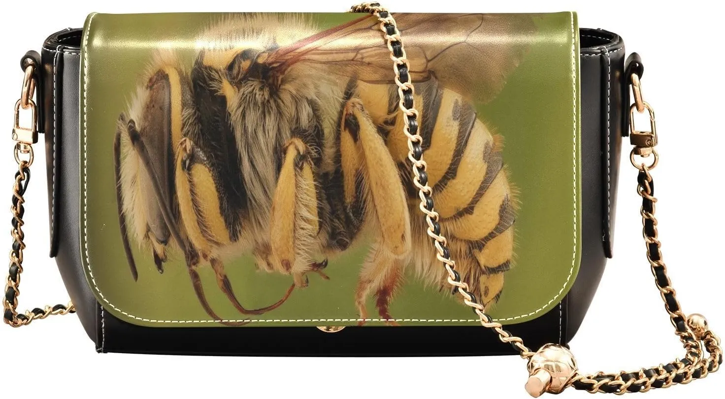 Crossbody Bags for Women Trendy Women's Black Shoulder Bag Small PU Leather Flap Cross Body Bag Handbags