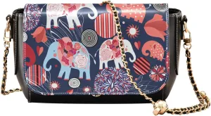 Crossbody Bags for Women Trendy Women's Black Shoulder Bag Small PU Leather Flap Cross Body Bag Handbags