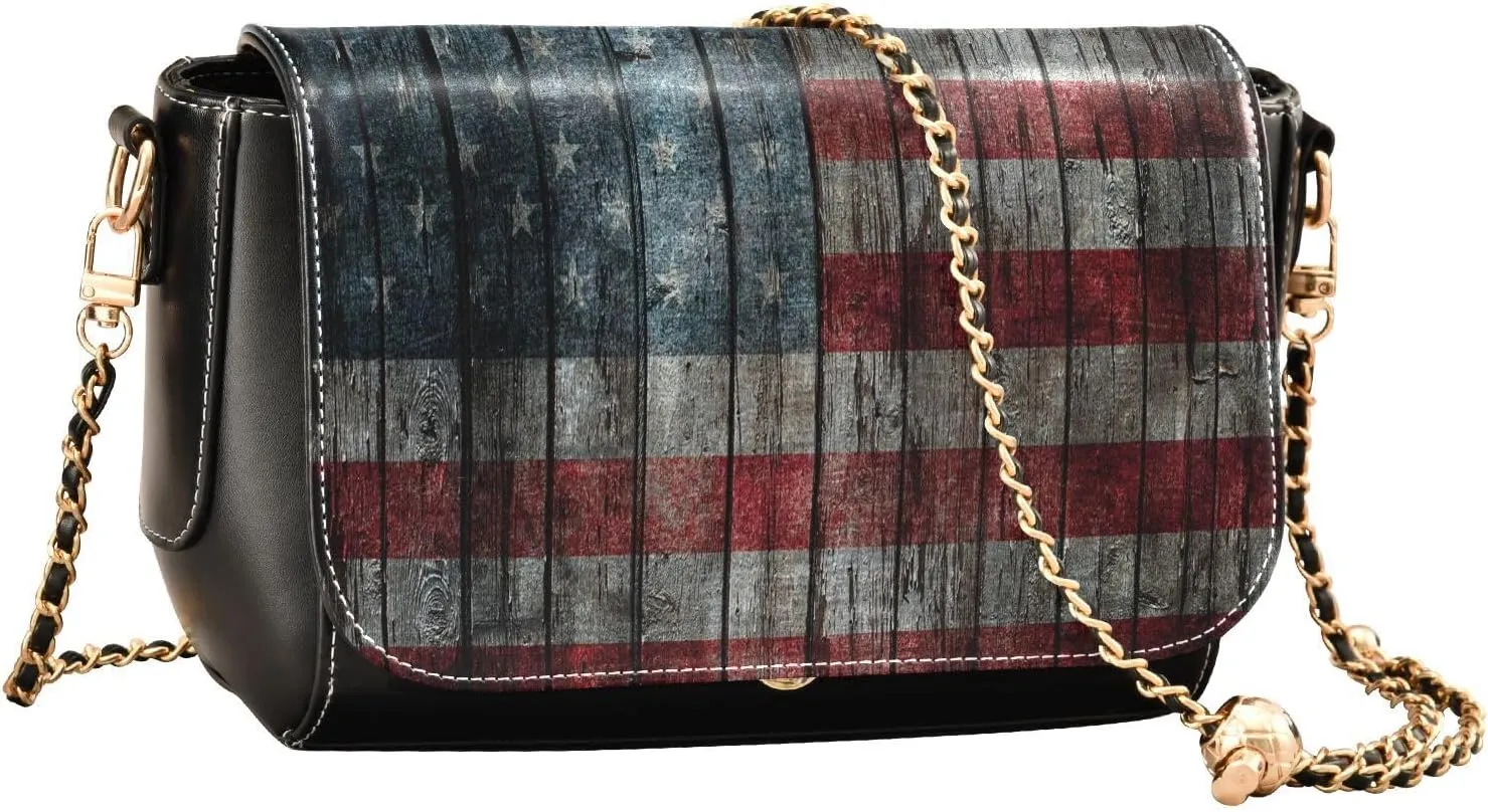 Crossbody Bags for Women Trendy Women's Black Shoulder Bag Small PU Leather Flap Cross Body Bag Handbags