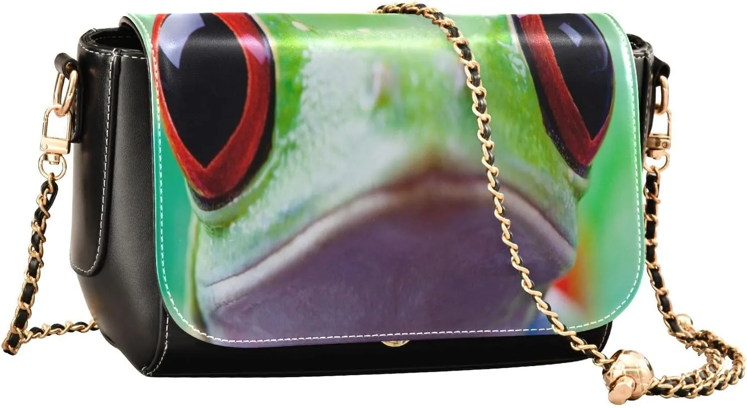 Crossbody Bags for Women Trendy Women's Black Shoulder Bag Small PU Leather Flap Cross Body Bag Handbags