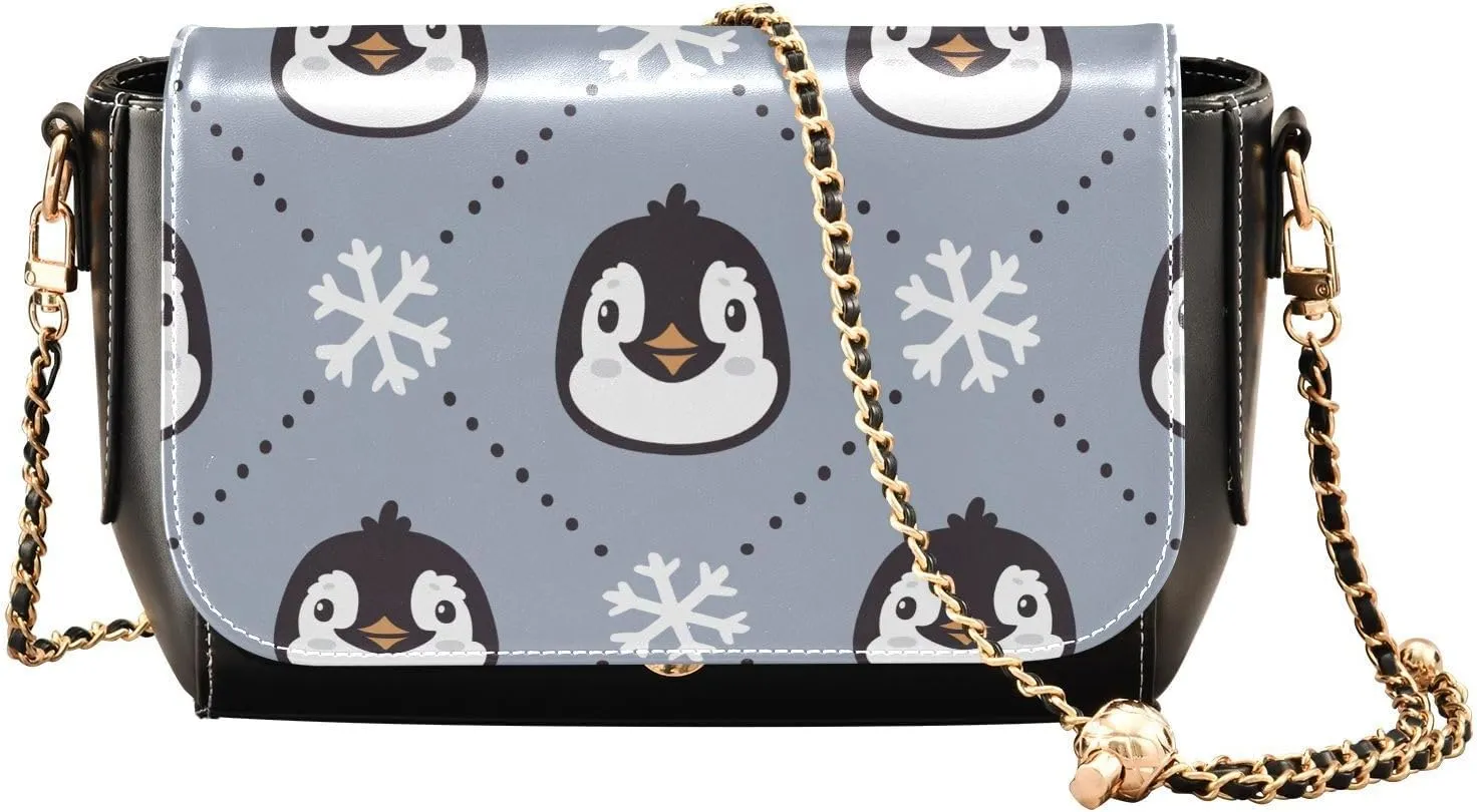 Crossbody Bags for Women Trendy Women's Black Shoulder Bag Small PU Leather Flap Cross Body Bag Handbags