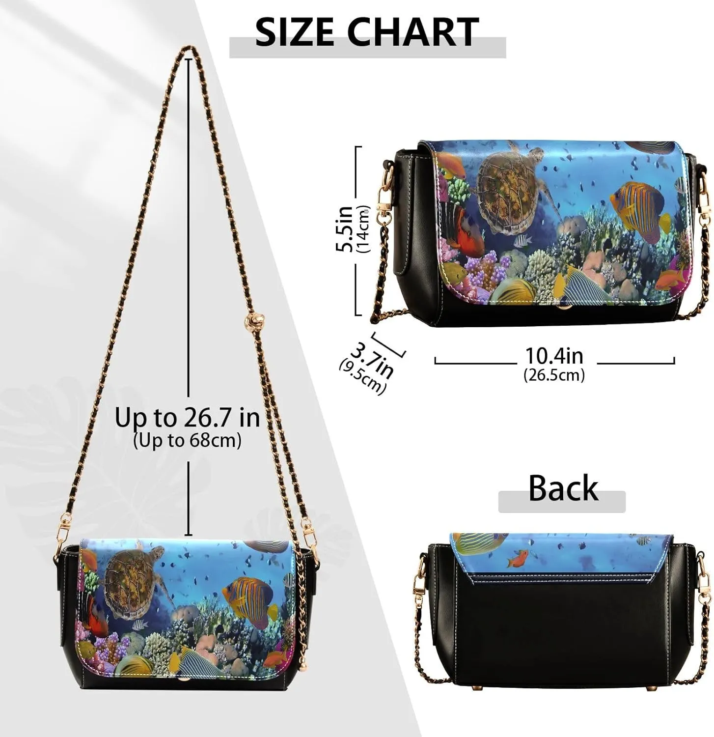 Crossbody Bags for Women Trendy Women's Black Shoulder Bag Small PU Leather Flap Cross Body Bag Handbags