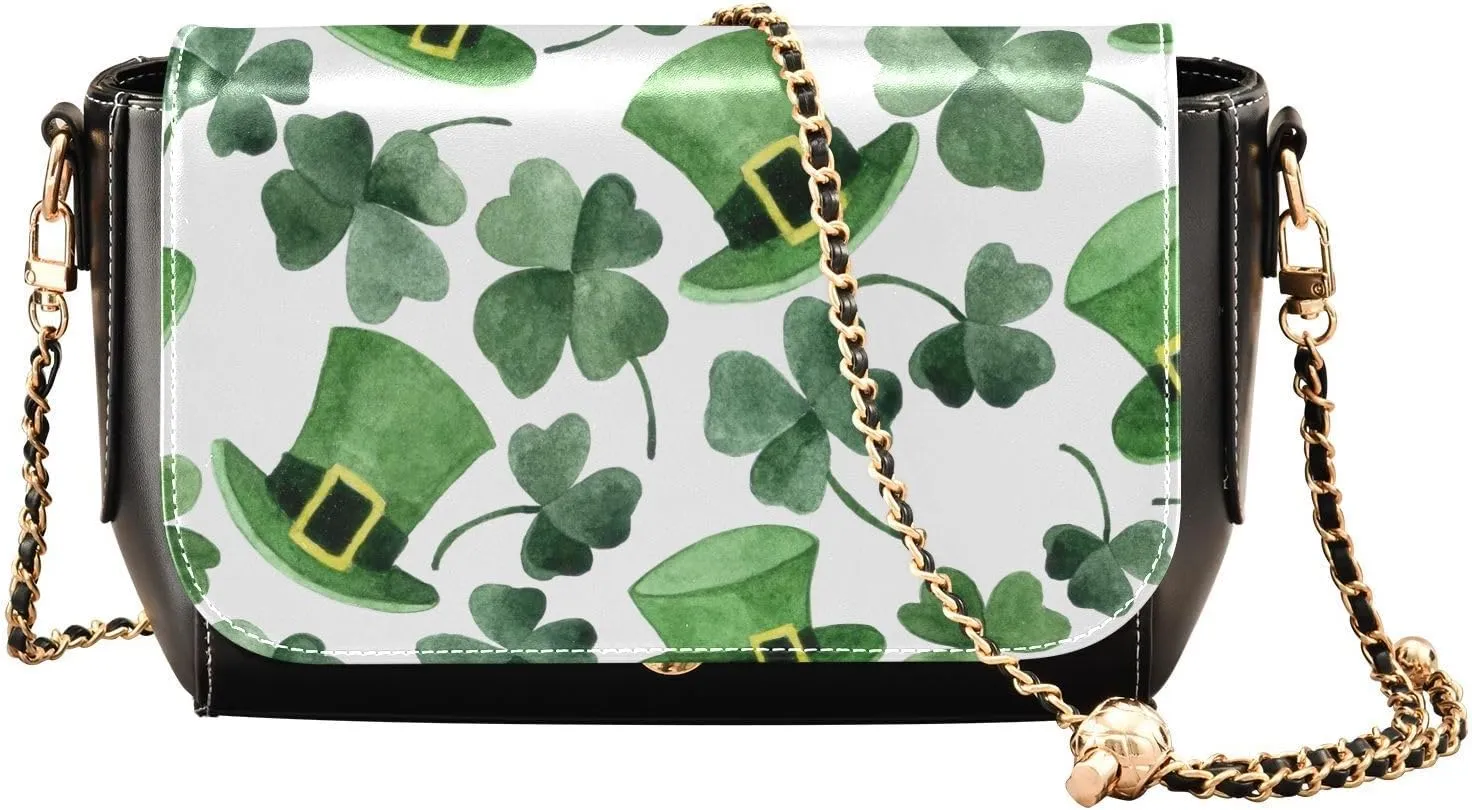 Crossbody Bags for Women Trendy Women's Black Shoulder Bag Small PU Leather Flap Cross Body Bag Handbags