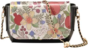 Crossbody Bags for Women Trendy Women's Black Shoulder Bag Small PU Leather Flap Cross Body Bag Handbags